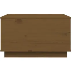 vidaXL, Couchtisch + Beistelltisch, Couchtisch Honigbraun 60x50x35cm Massivholz Kiefer Beistelltisch Tisch (60 x 50 x 35 cm)