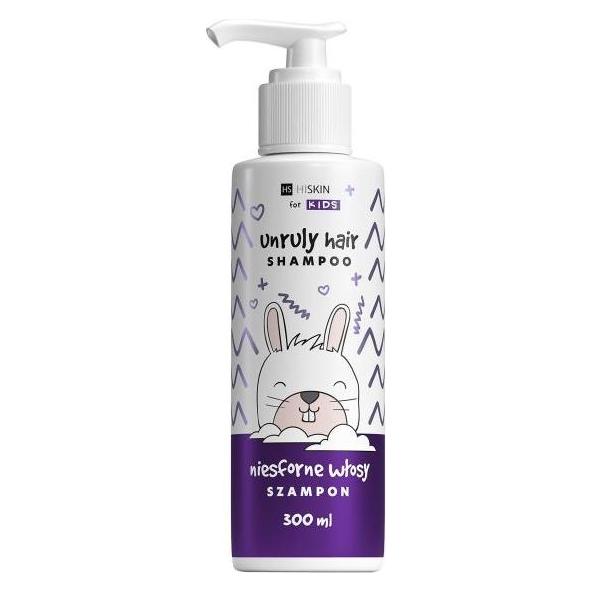 Hiskin for Kids Unruly Szampon do włosów niesfornych 300 ml (Flüssiges Shampoo, 300 ml) (180547)