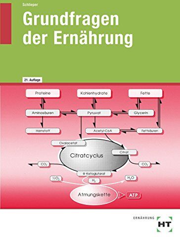 Schlieper, Cornelia A. - Grundfragen der Ernährung: Lehrbuch - Preis vom 05.10.2026 03:47:11 h