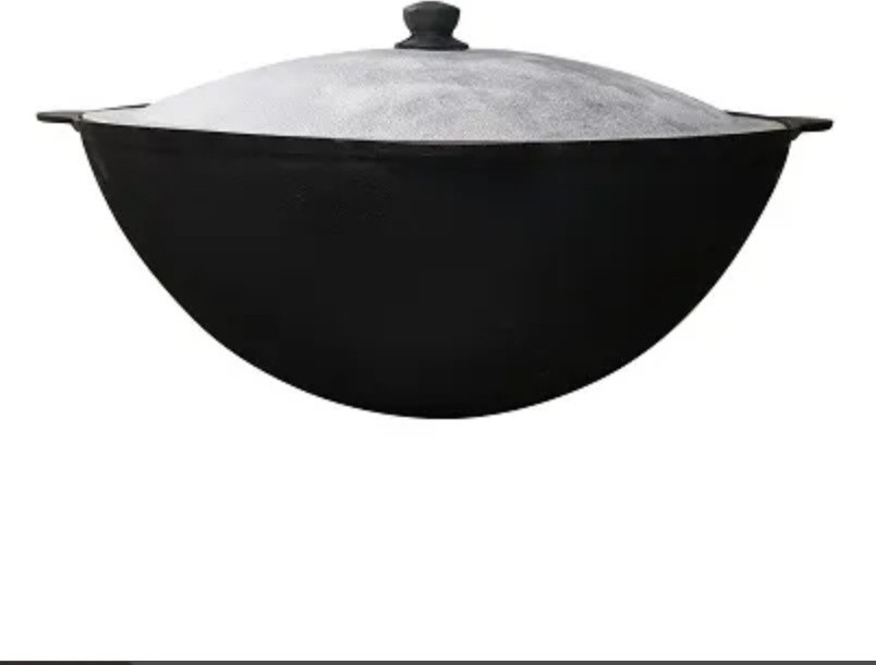 Texas Club Kamado Bono Uzbeekse Kookpot van gietijzer, 12 liter, voor buitenkoken