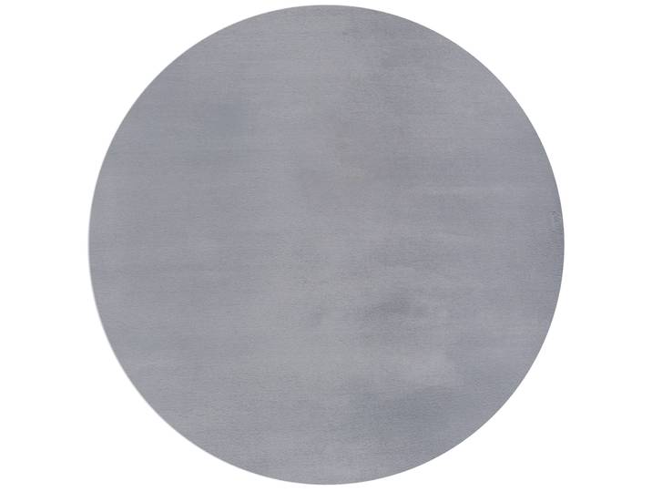 Teppich THE CARPET Cosy , grau, H:11mm Ø:200cm, Polyester, Teppiche, Teppich, Wohnzimmer Teppich Fell-Optik waschbar elegant