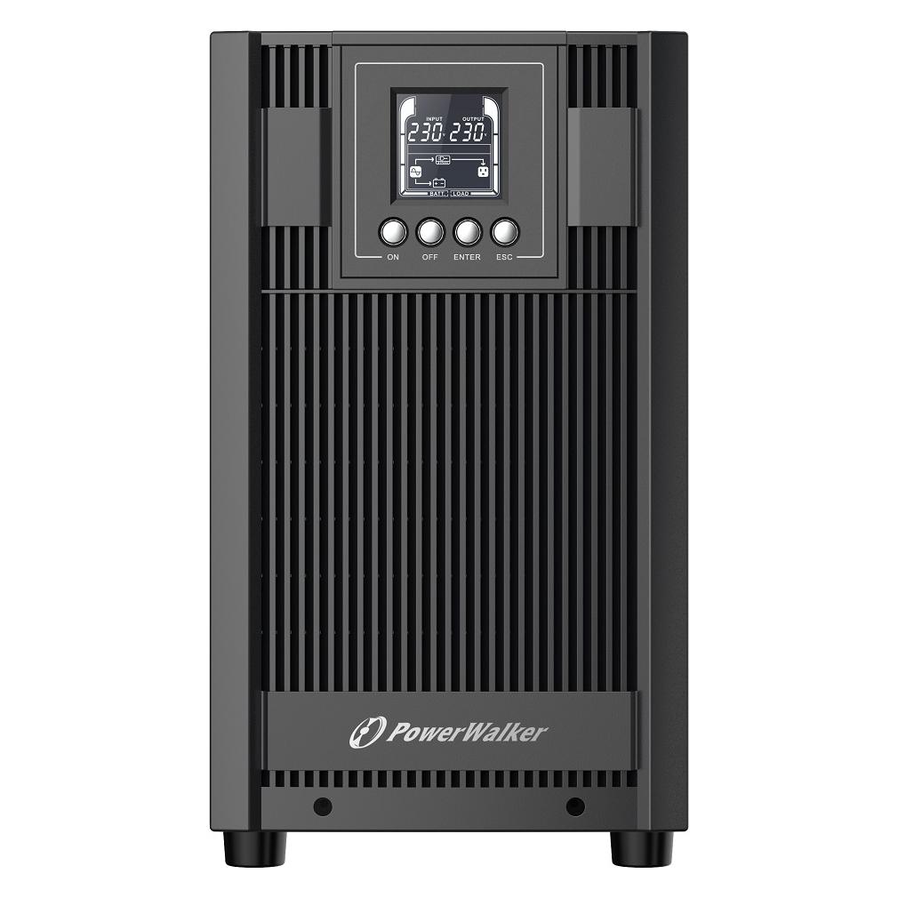 Powerwalker VFI 3000 AT (3000 VA, 2700 W, Online-Doppelwandler USV) (10122182)