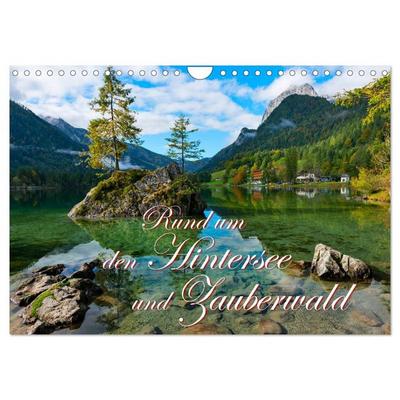 Rund um den Hintersee und Zauberwald (Wandkalender 2026 DIN A4 quer), CALVENDO Monatskalender