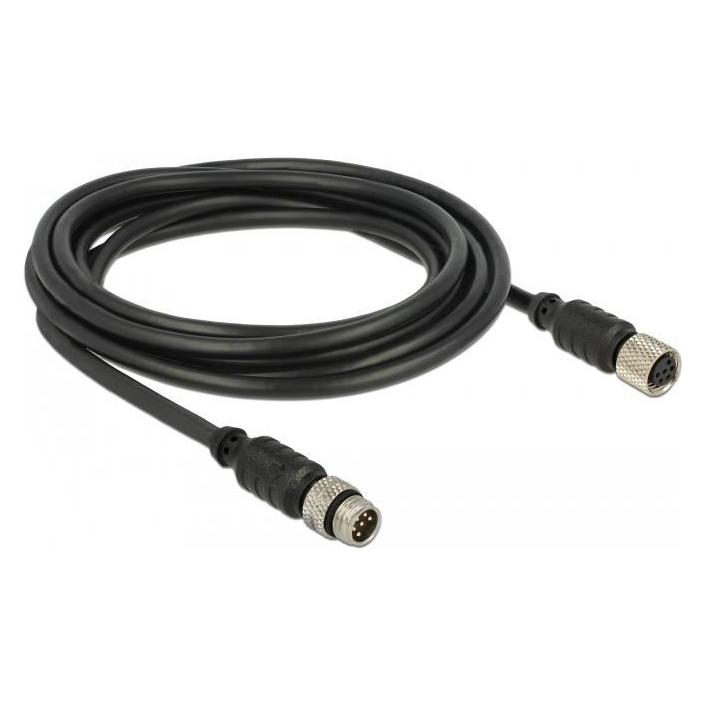 Navilock GPS-Kabel 6-poliges M8 (M) bis 6-poliges M8 (W) (3 m) (62973)