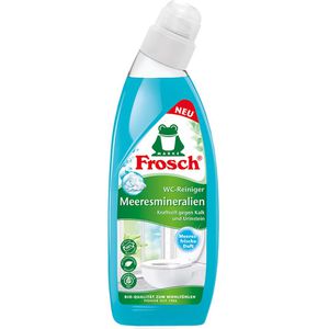 Frosch WC-Reiniger Meeresmineralien Bio-Qualität, flüssig, mit Meeresfrische Schräghalsflasche 750 ml
