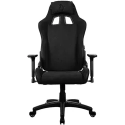 Arozzi Gaming Stuhl Avanti Pure Black SoftFabric, Gaming Stuhl, Schwarz