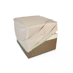 Oviala Business Schutzhülle für Gartensessel taupe