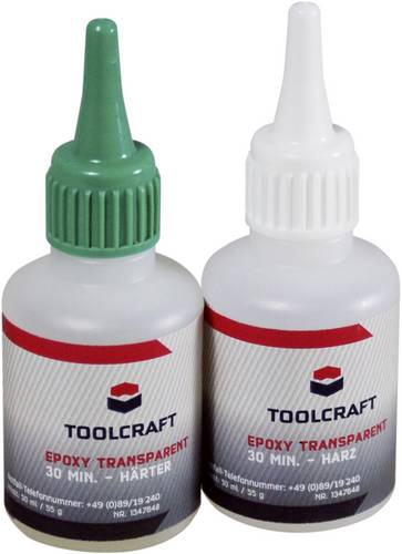 TOOLCRAFT Epoxy transparent 30 1St.