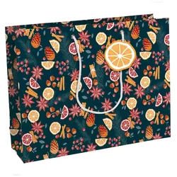 Clairefontaine 6x Zitrusfrüchte, Kraft weiß, Geschenktasche Shopping 37 ,3x11,8x27,5 cm - Mehrfarbig X-32778-6C