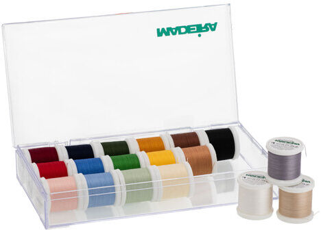Madeira Quilt- und Maschinenstickgarn "Cotona 30", Inhalt: 18 Spulen