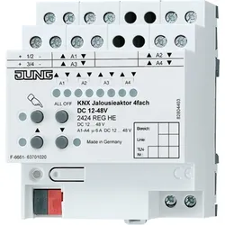 Jung KNX Jalousieaktor 4-fach 2424 REGHE