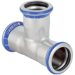 Geberit, Rohrverbindungstechnik, Tee Rustfri 88,9 MM - MA-Press. Kun M-bakker (T-Verbindung)