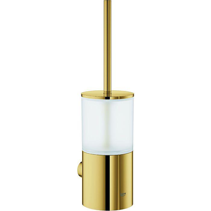 Grohe Atrio WC-Bürstengarnitur 40314GL3 cool sunrise, Wandmodell, verdeckte Befestigung