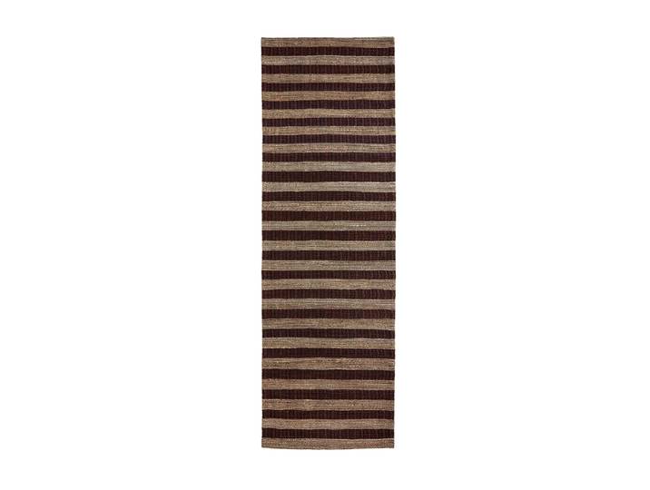 House Doctor - Block Teppich, 300 x 90 cm, natur / braun