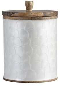 DBKD Mango Wood Canister Set of 2 Nested Pack