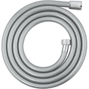GROHE Duschschlauch Vitalioflex Trend 22113000, verchromt, aus Kunststoff, mit Knickschutz, Gewinde 1/2 Zoll, 2 m