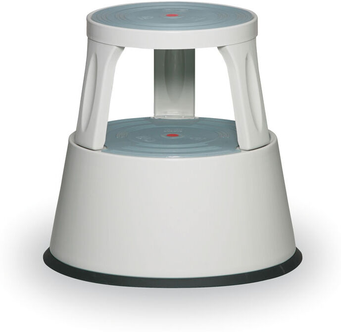 B2B Partner Metall-Tritthocker, grau