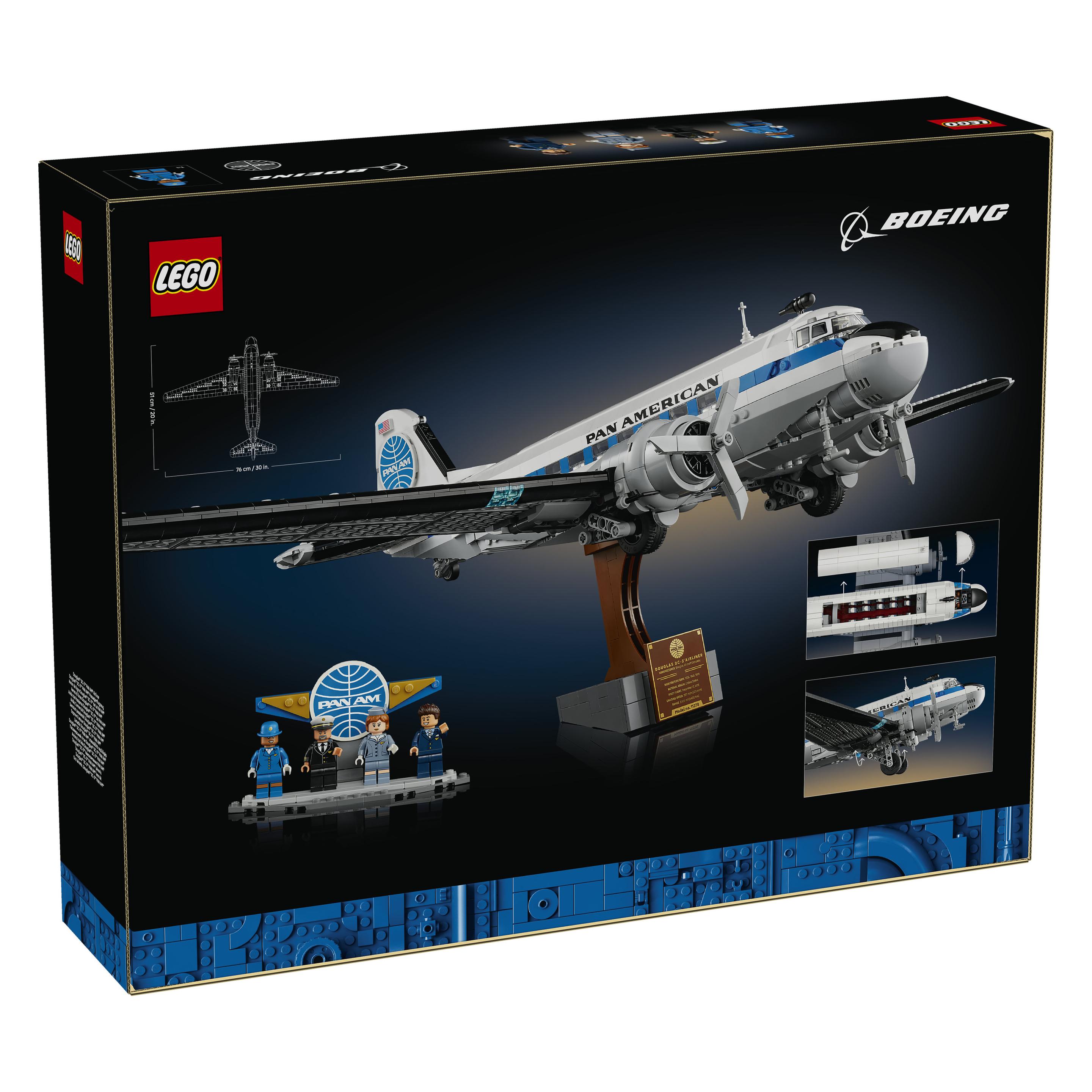 LEGO Douglas DC-3 PAN AM Passagierflugzeug (LEGO Icons) (11378)