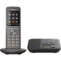 CL660A, analoges Telefon grau/schwarz, mit Box 200 Anrufbeantworter