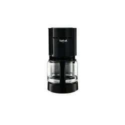 Tefal Kaffeeautomat  CM 1218 , schwarz , Kunststoff,Glas , Maße (cm): B: 28,7 H: 33,2 T: 20.2