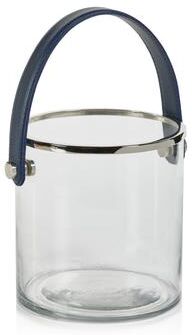 Zodax "Lucena 9.5-Inch Wide Glass Ice Bucket - 9.5"" x 10"""