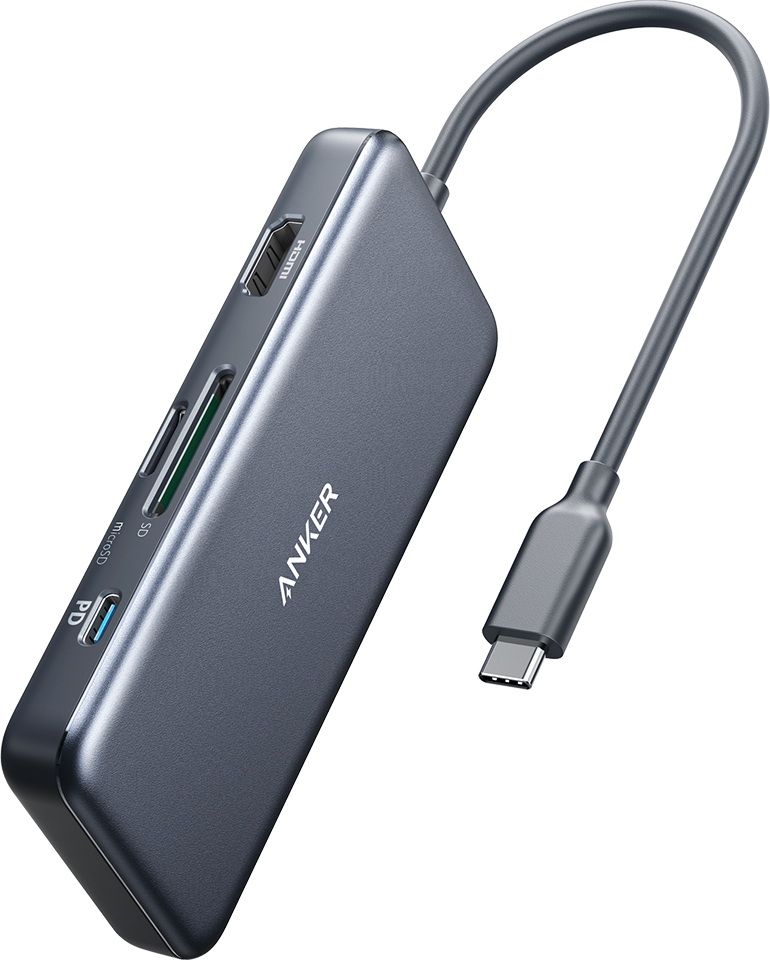 eufy Anker 341 USB-C Netzteil (7-in-1) Schwarz