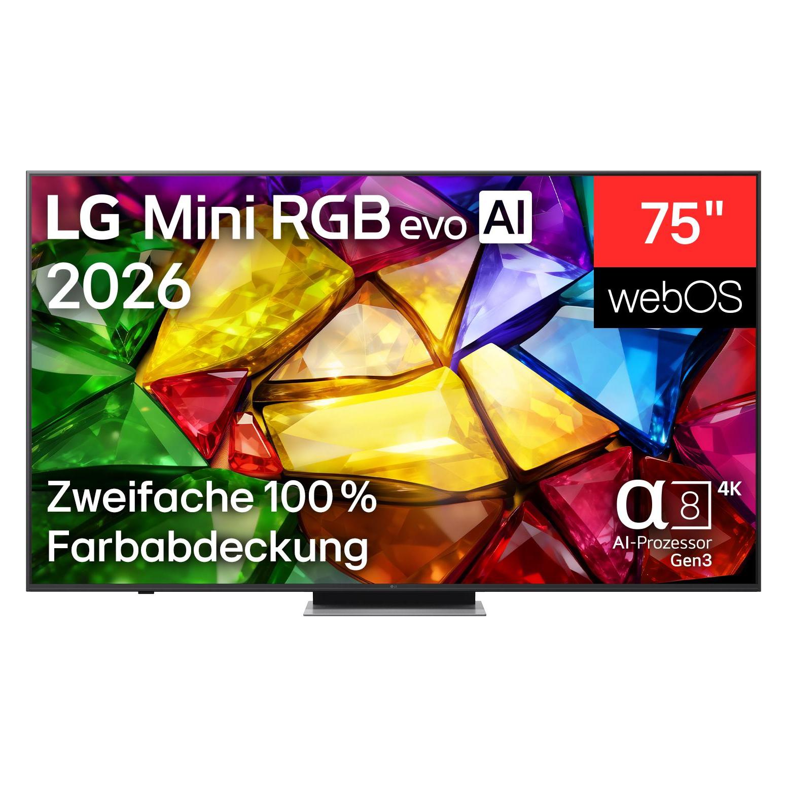 LG 75MRGB87B9B (75", RGB-Mini-LED, 4K, 2026) (75MRGB87B9B.AVS)