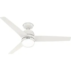 Hunter Outdoor Deckenventilator Seawave Weiß mit Licht 132