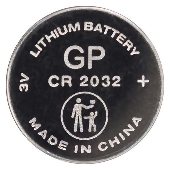 GP Batteries 1x500 GP CR2032 Lithium 3V Knopfzelle BULK Schrumpfpack (25 Stk., CR2032, 230 mAh) (GPCR2032SCHRUMPF)