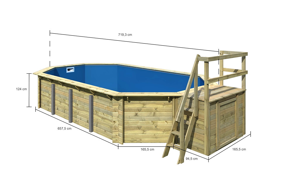 KARIBUHOLZT Pool 5Variante B Sparset KDI Ausstattung wie Variante A 16954128