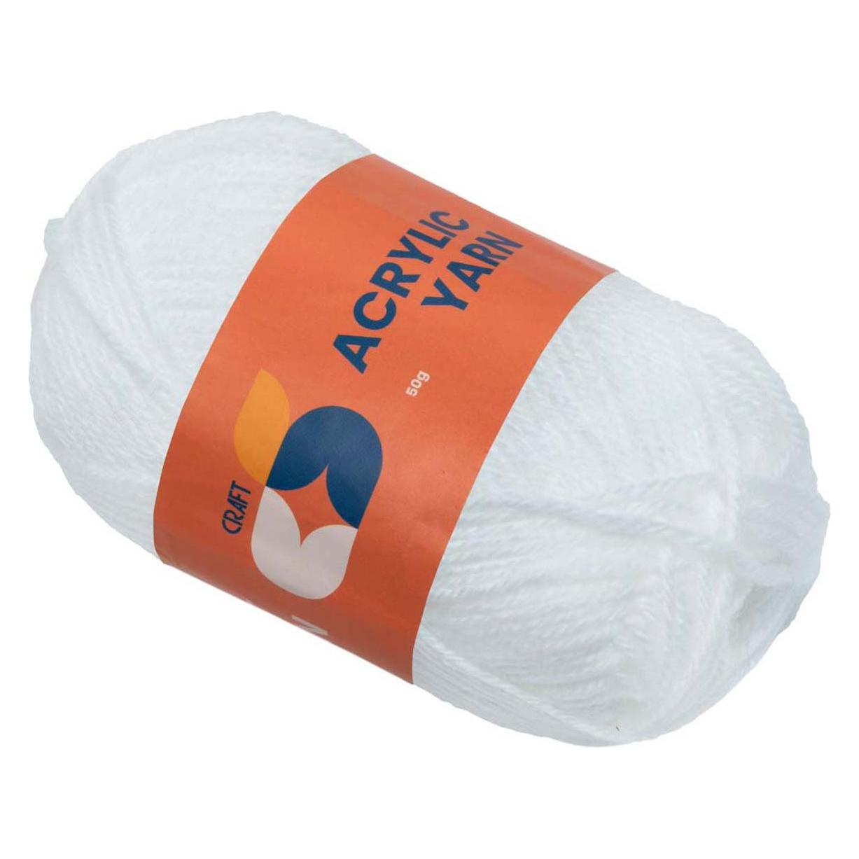 Colorations - Acrylgarn Weiss, 50g (55623545)