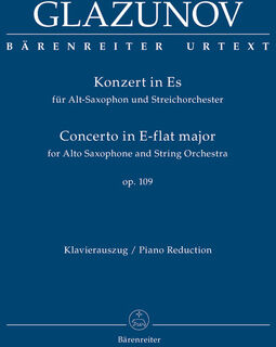 Bärenreiter Glasunow Konzert op.109