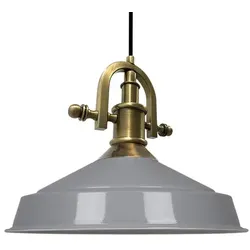 Bamyum Industrial Grau Esstischlampe Pendelleuchte