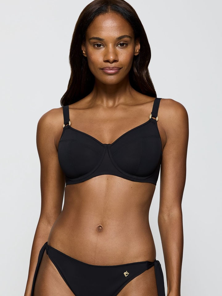 Triumph Bikini-Oberteil "Summer Twist" in Schwarz - 40D-Cup