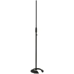 Stand Art Mikrofonstativ Teller Schwarz 87 - 147 cm - Mikrofonständer