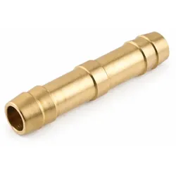 Schlauchverbinder Geradestück messing - 19 mm