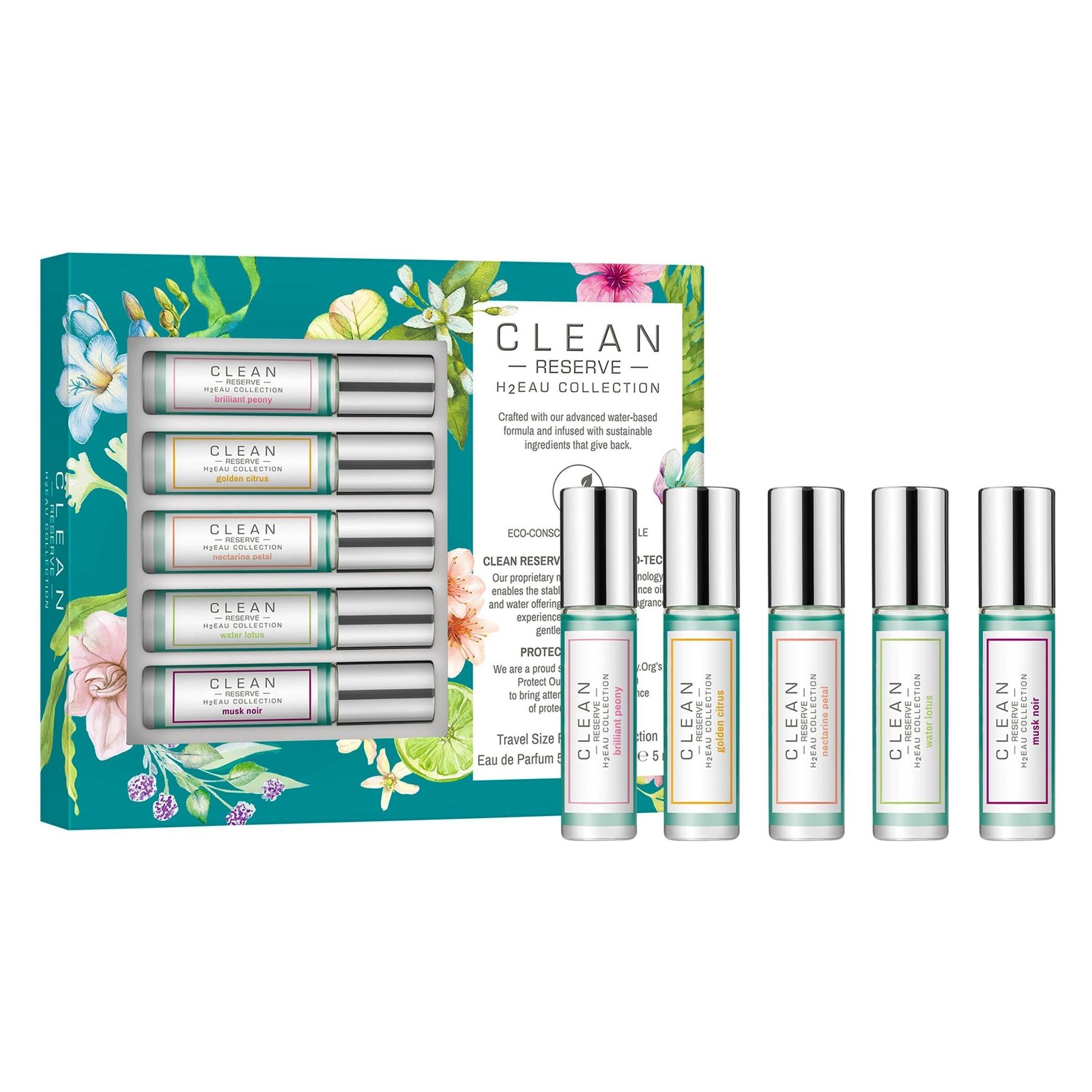 Clean Reserve H2Eau Rollerball Layering Set - 5 x 5 ml (Parfum Set) (61115)