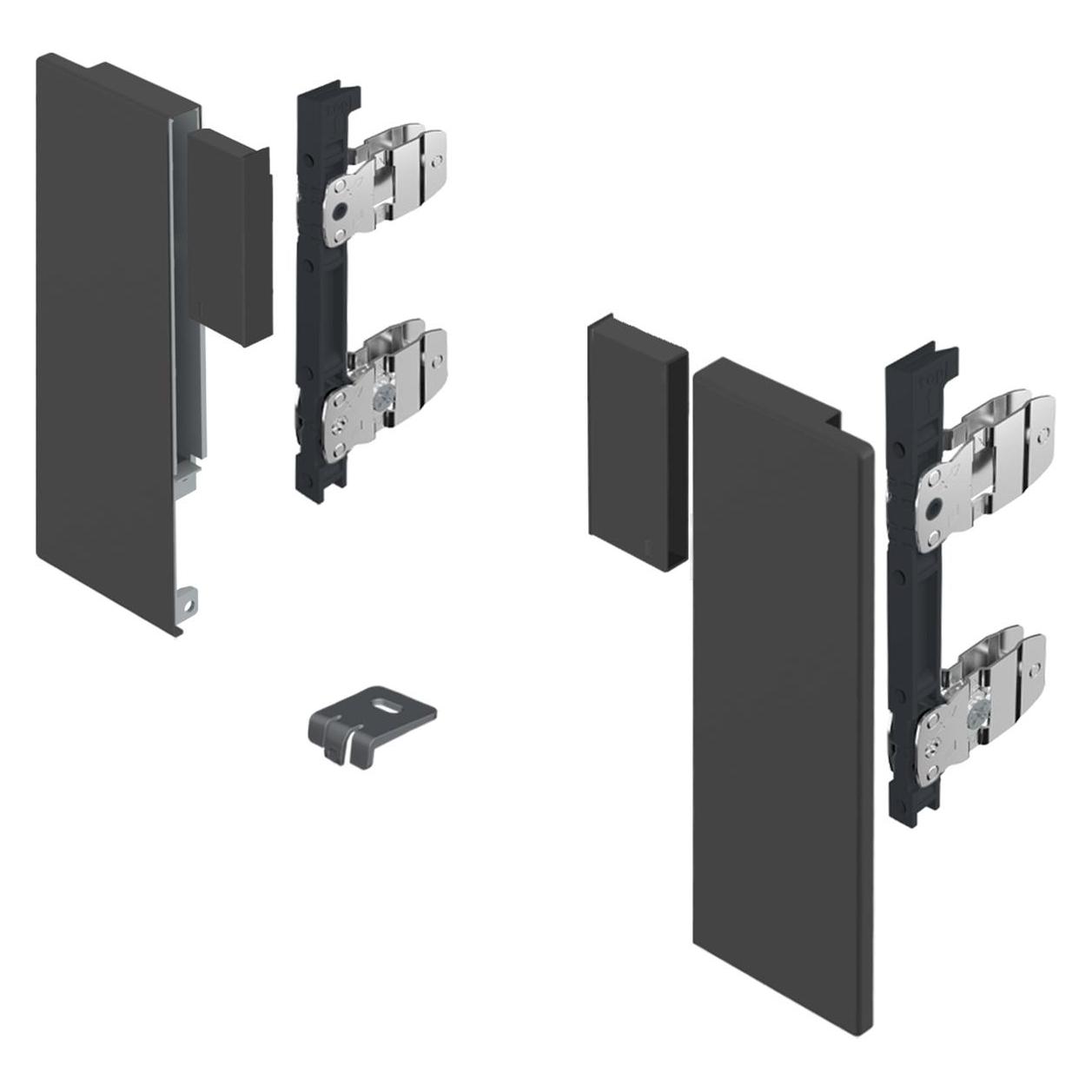 Hettich Verbinder für gestaltbare Innenfront AvanTech YOU, Systemhöhe (1 Stk.) (9257653)