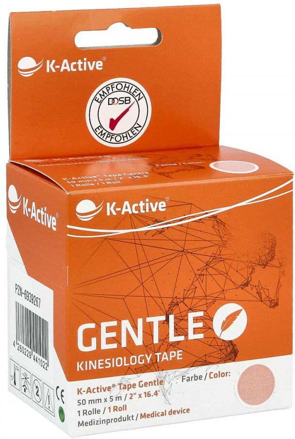 K Active Tape Gentle 50mmx5m