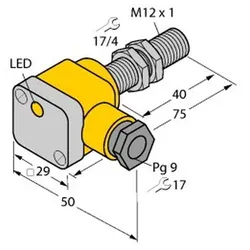 Turck Sensor BI3U-EG12SK-VN4X