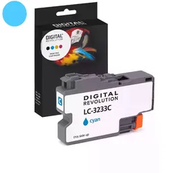 Kompatible Tinte ersetzt Brother LC-3233C  cyan