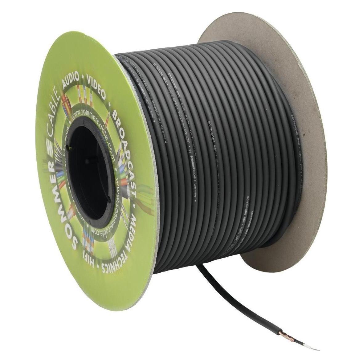 Sommer Cable Instrumentenkabel 100m sw Tricone MKII (100 m) (30300714)