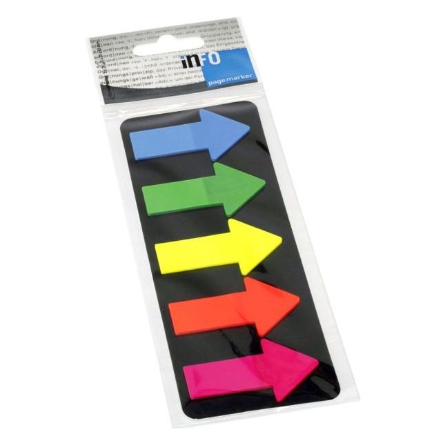 Magni Pagemarker Folie Pfeil 5x25x45 mm je 25 Blatt (42583917)