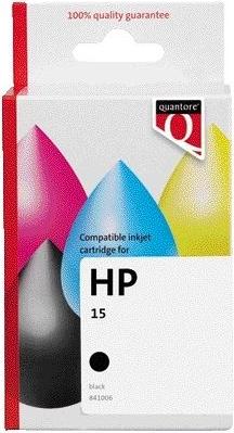 Quantore - Tintenpatronen-Alternative für C6615D 15 schwarz | 20 Stück