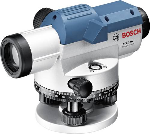 Bosch Professional GOL 32 D Optisches Nivelliergerät Reichweite (max.): 120m Optische Vergrößerung (max.): 32 x