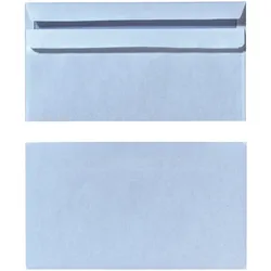 herlitz Briefumschläge DINlang selbstklebend weiß VE=25 Stück