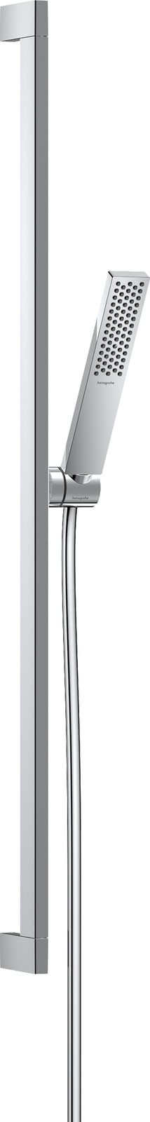 Hansgrohe Doucheset Pulsify E met Unica douchestang, 1 straal, chroom, Douchestang hoogte: 90 cm