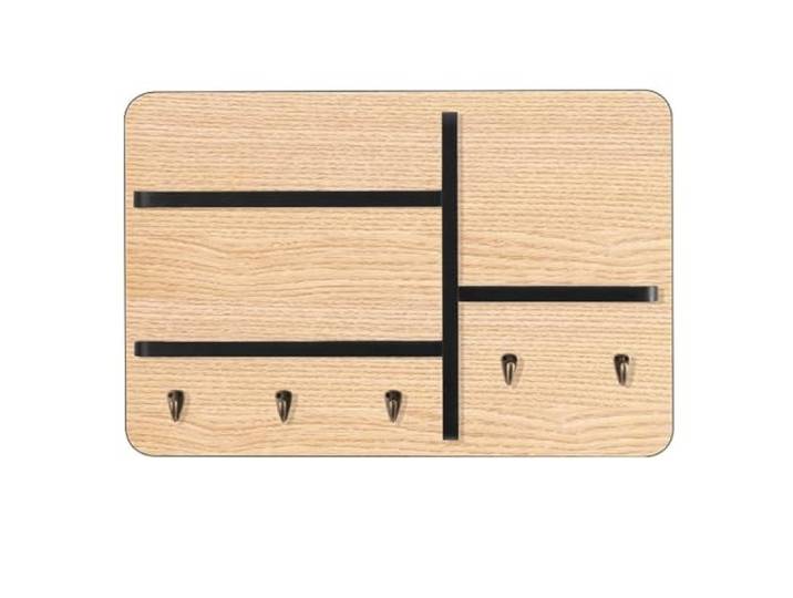 Revisionsklappe und Revisionsklappe Trockenbau mit Regal für Wände Dekoratives Ablageregal Massivholz Haken aus Reinem Kupfer, Eingangsbereich des Wohnzimmers(Beige,40x60cm/16x24in)