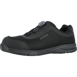 Sicherheitshalbschuhe S3 "SAM" go&relax - 37 - schwarz