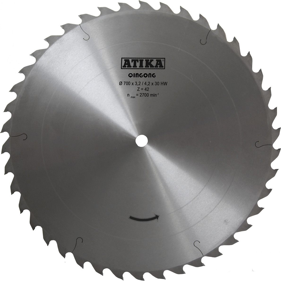 LESCHA ATIKA Reserveonderdeel Zaagblad met hardmetalen tanden voor schuifzaag BWS 700 N, BWS 700 N-2, WSL 700 en WSL 700 PTO